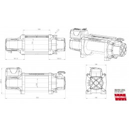 Winchmax SL17500lb Stahlseil