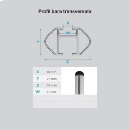 Barres de toit Menabo Alfa pour Dacia Duster