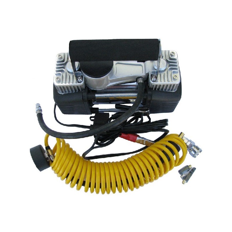 Compresseur d'air 12v Dégonfleur de pneus de voiture 4wd Gonfleur portable 150PSI 150L/min